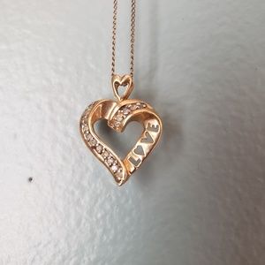 10k Gold Heart necklace